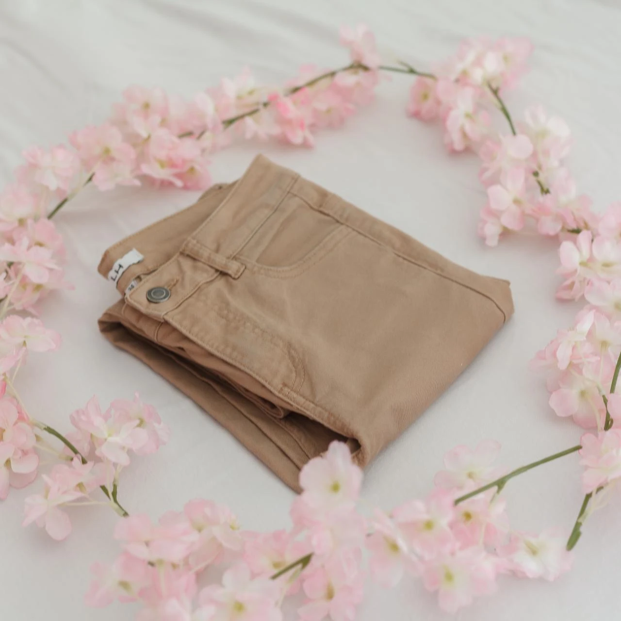 Women's beige slim fit pants size 34 - New - La halle – photo 2